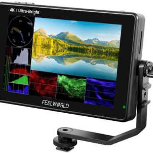 FreeWorld Ultra 7"2200Nits 4k Monitor SDI&HDMI IN&OUTPUT